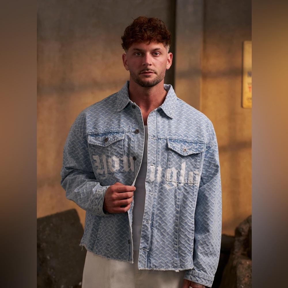 YOUNGLA DISTRICT DENIM JACKETS BLUE WASH